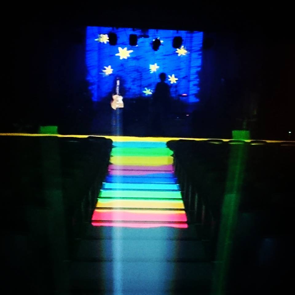 LIGHT PAINTING OU LIGHT GRAFFITI AO VIVO